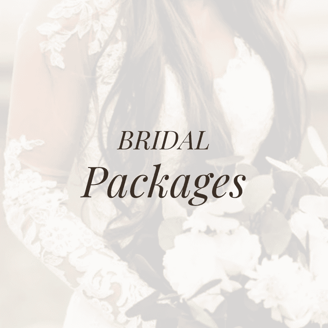 Gold Bridal Package at Aura Glow Studio